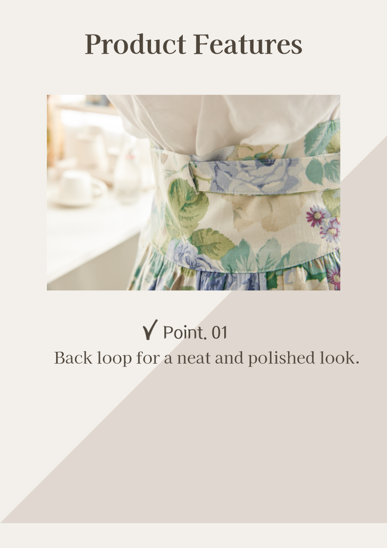 Sunday Apron (Blue)