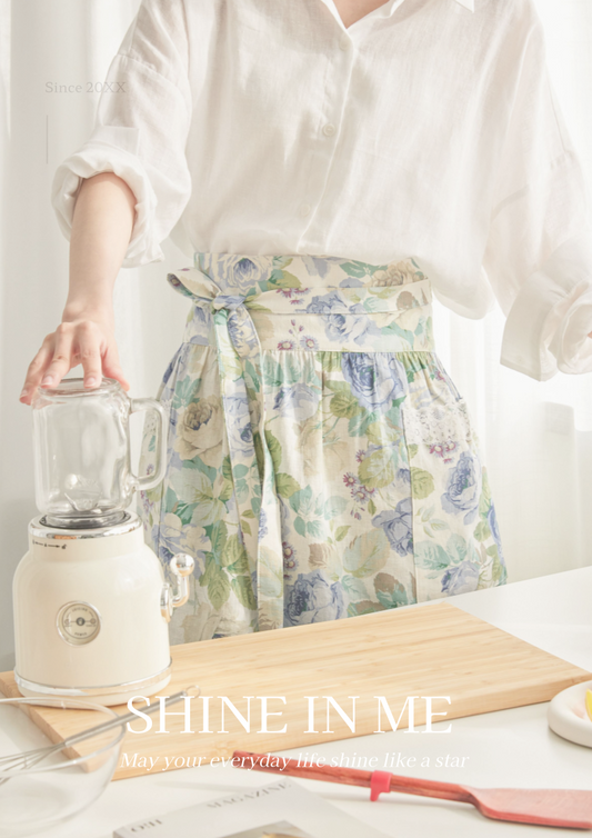 Sunday Apron (Blue)
